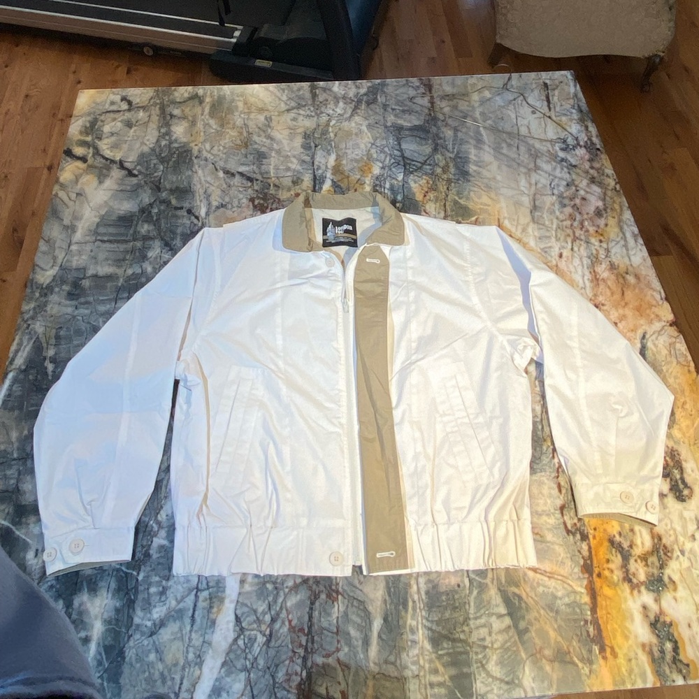 Jacket, mens London Fog Large Regular great shape all zips work made in Colombia